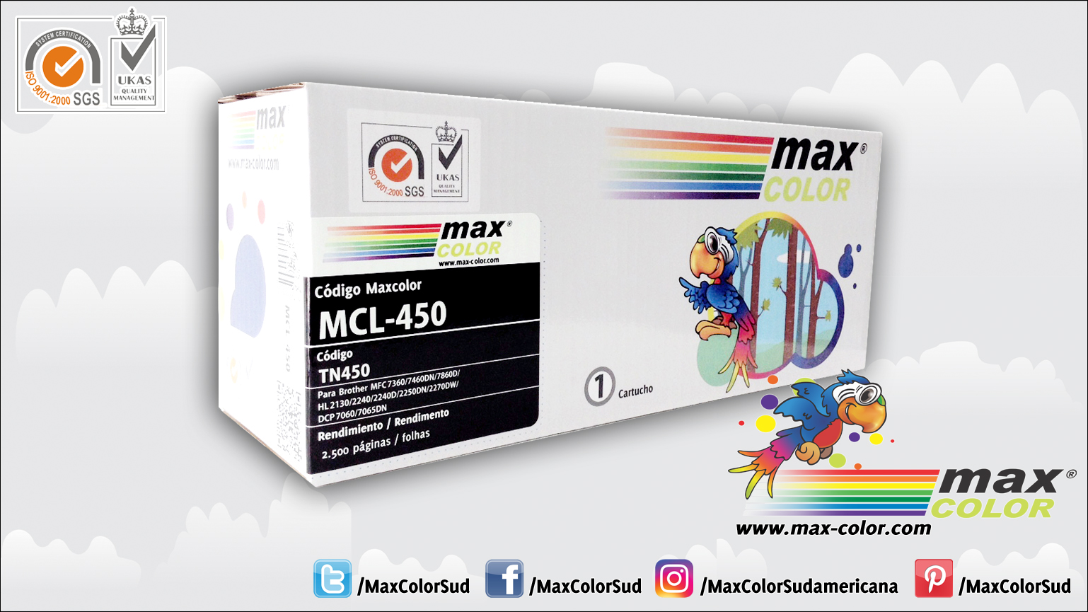 MCL-450 | Colores, Codigos